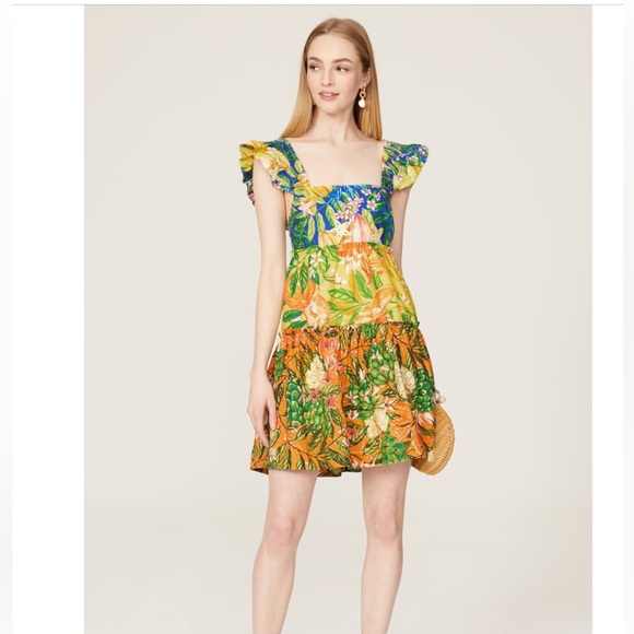 Farm Rio Caipirinha Mini Dress - Picture 2 of 3